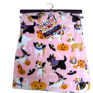 Cute and Spooky Oversized Halloween Plush Throw
